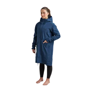 Women's Pursuit Waterproof Lightweight Changing Robe Jacket - Ocean Blue