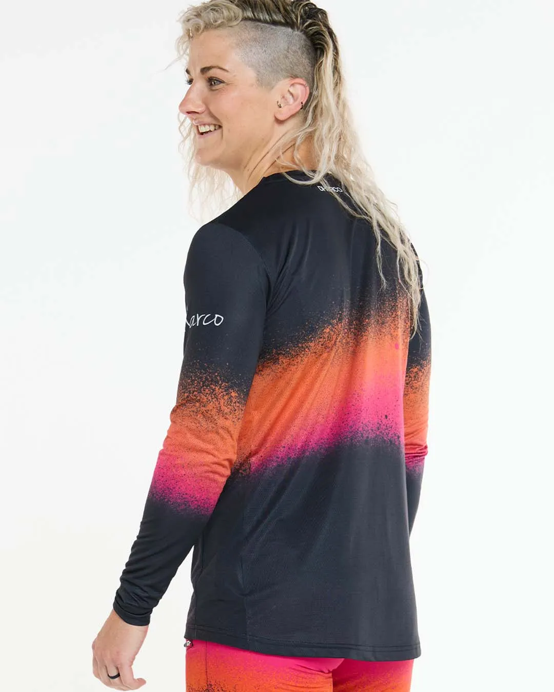 Womens Race Jersey | Black Snake