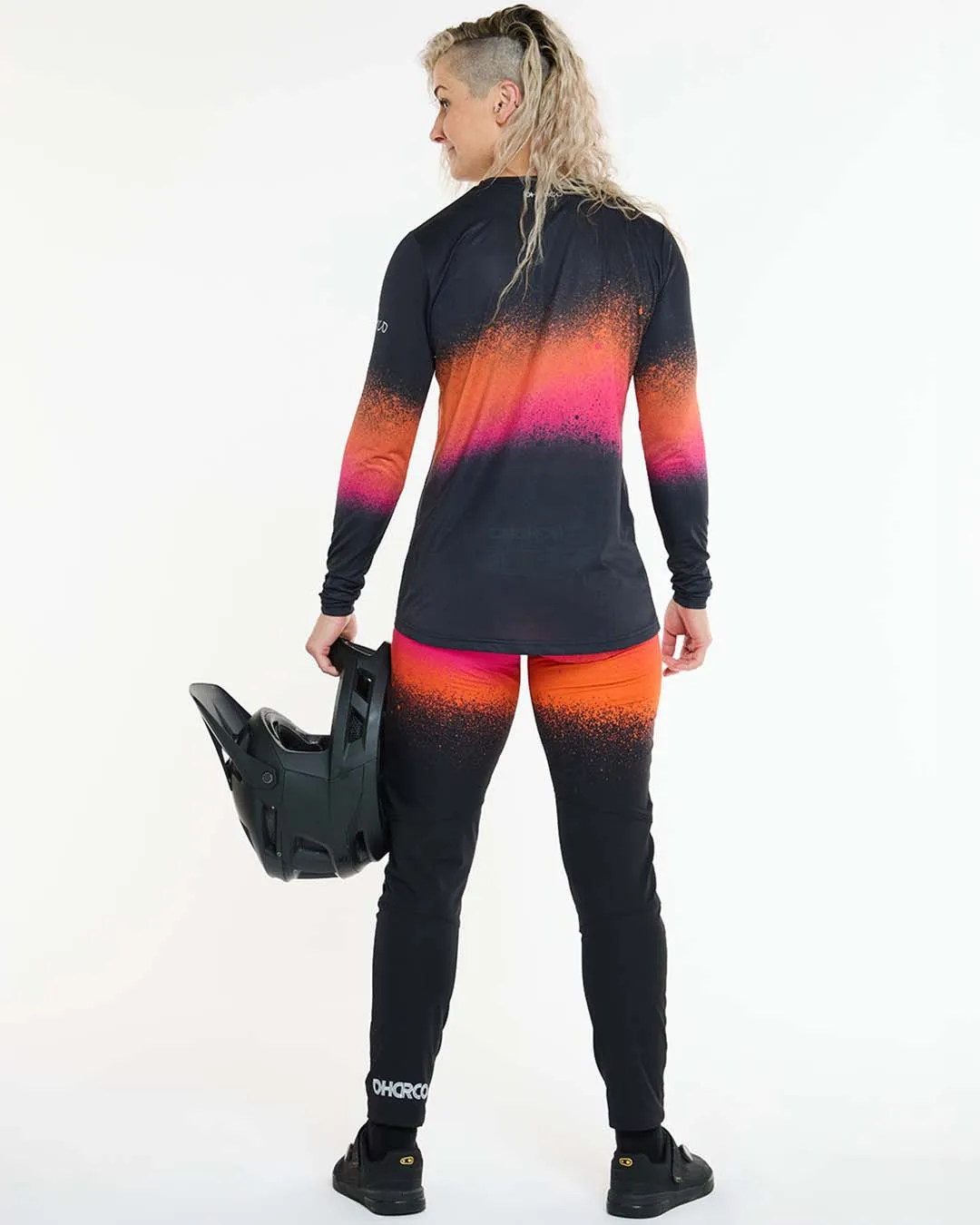 Womens Race Jersey | Black Snake