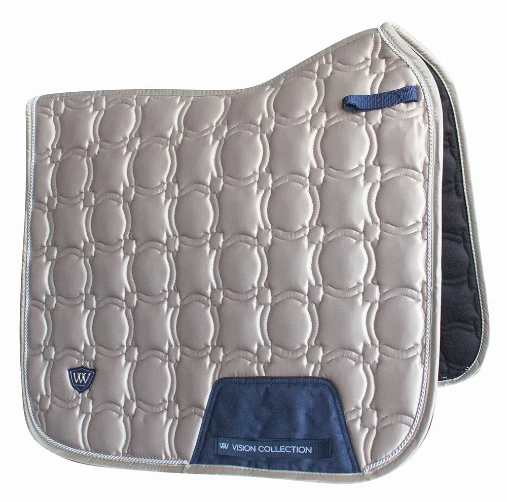 Woof Wear Vison Dressage Saddlecloth Champagne