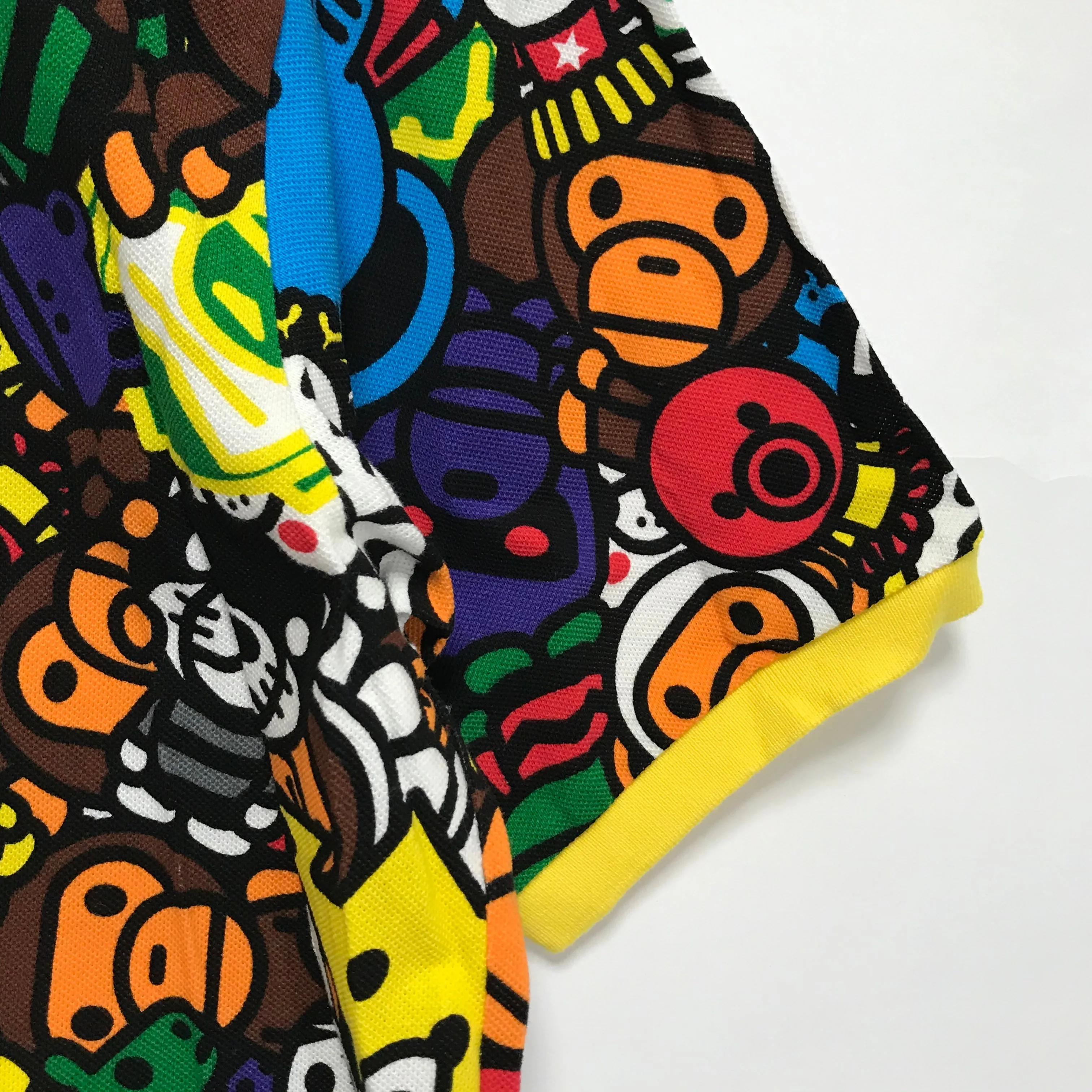 [XL] DS! A Bathing Ape Bape Baby Milo Safari Polo Shirt