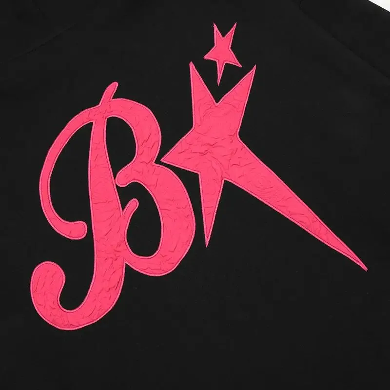 Y2K Backstage Star Hoodie for Stylish Comfort in Streetwear