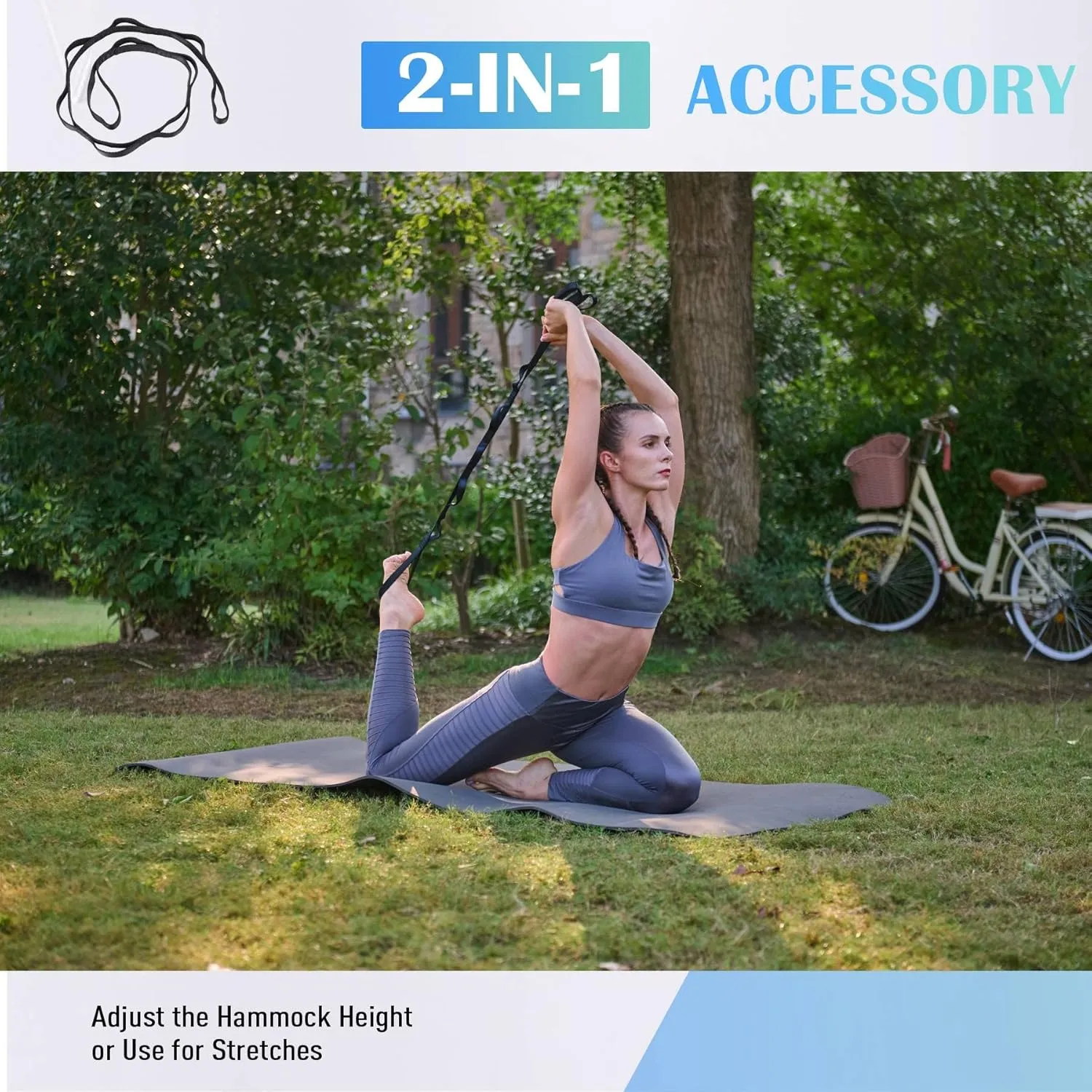 Yoga Swing Sling Strong Yoga Hammock Kit