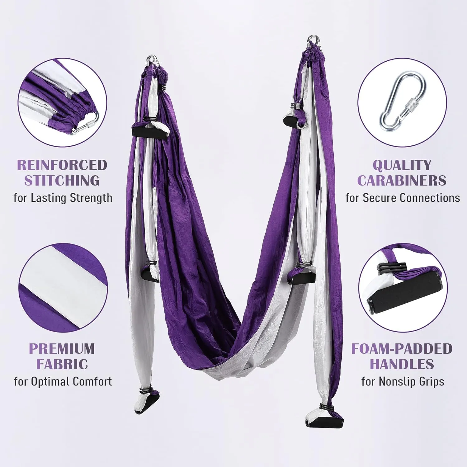 Yoga Swing Sling Strong Yoga Hammock Kit