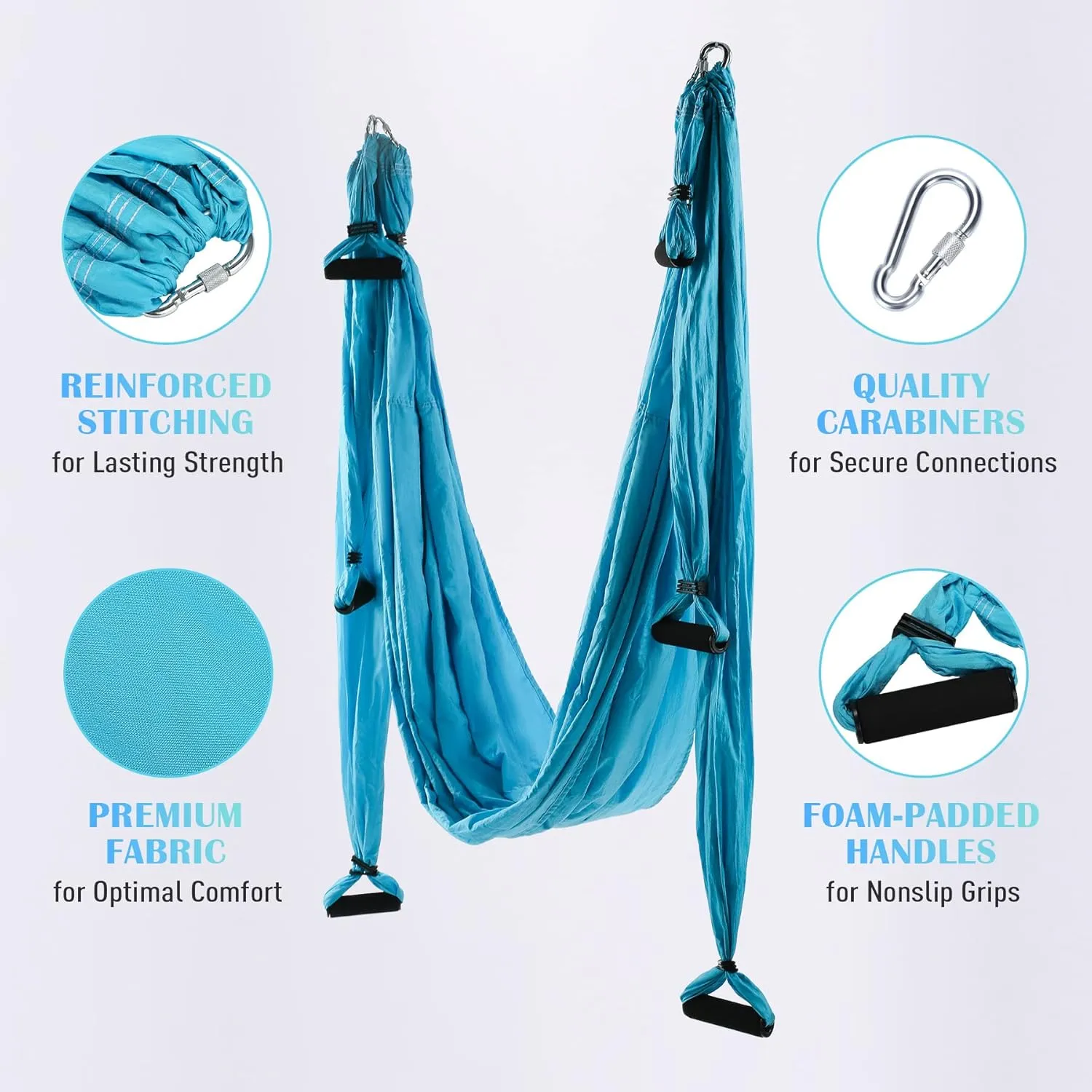 Yoga Swing Sling Strong Yoga Hammock Kit