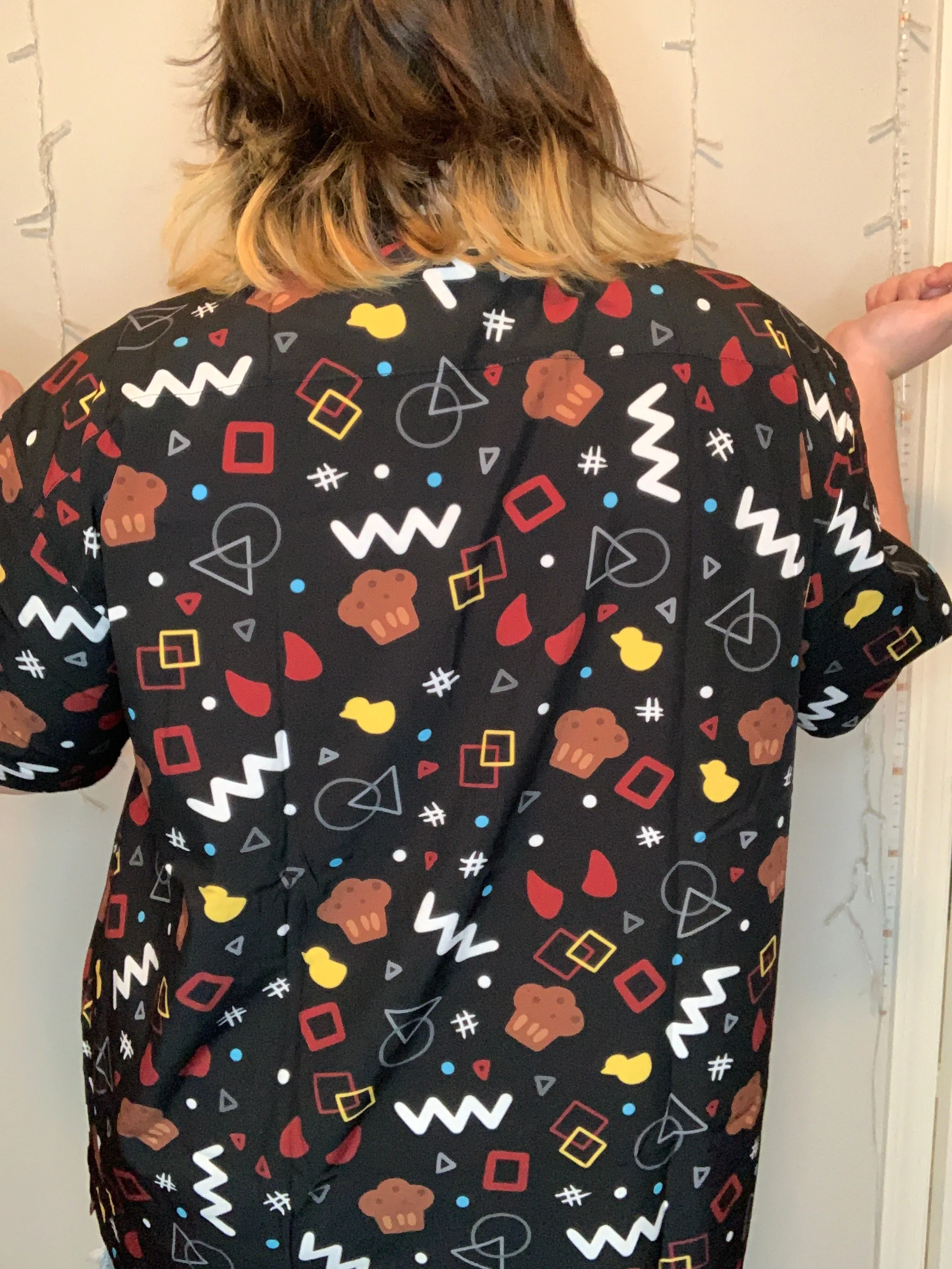 You Muffin! Inspired Arcade Carpet Button-Ups